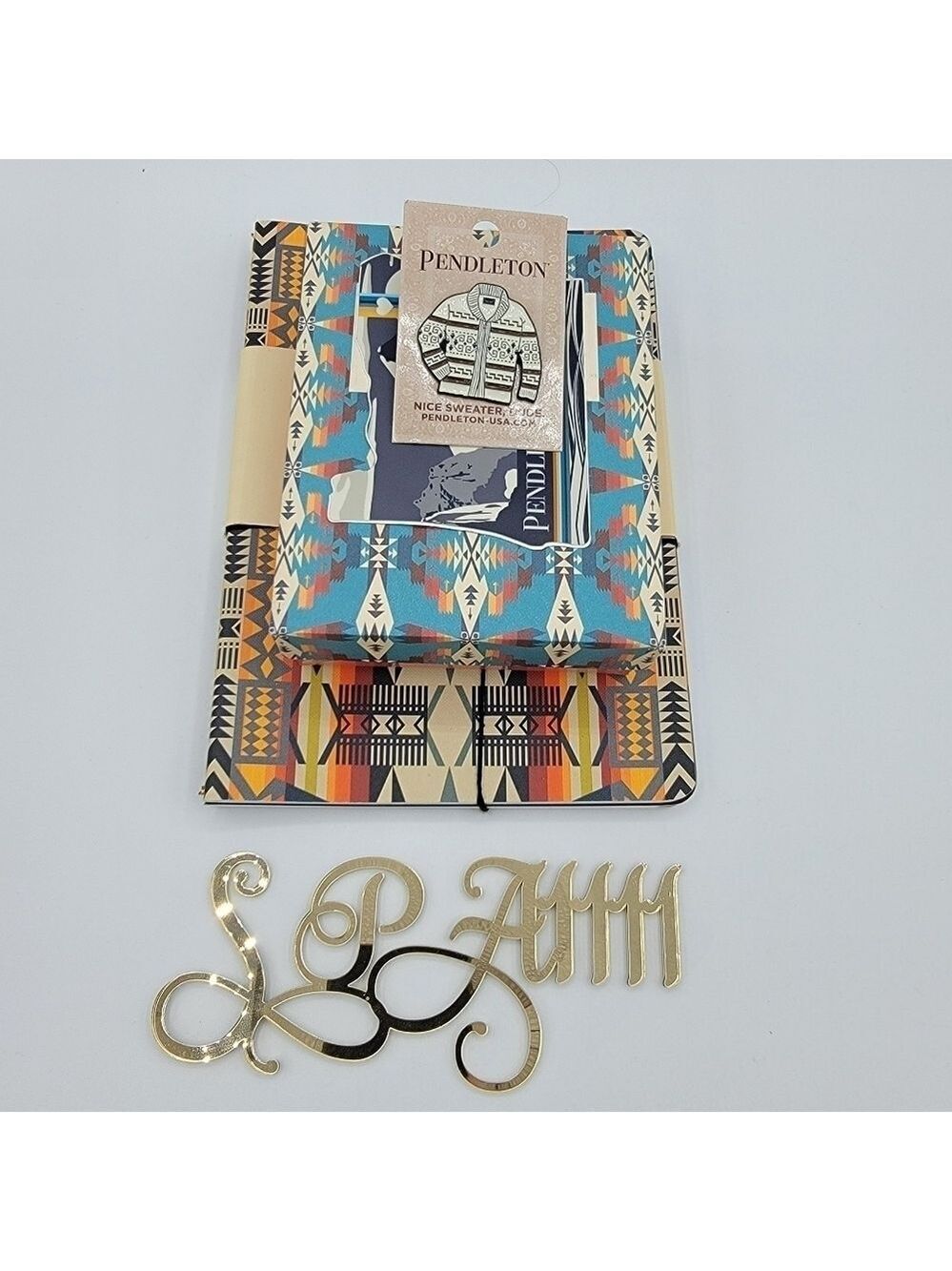 Pendleton Notebooks Cards Sticker & Pin Bundle #2149